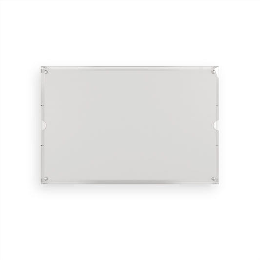 Acrylic Serving Tray - Vibrant Laminated Artwork Insert - Ideal for Housewarming Gifts and Holiday Parties
